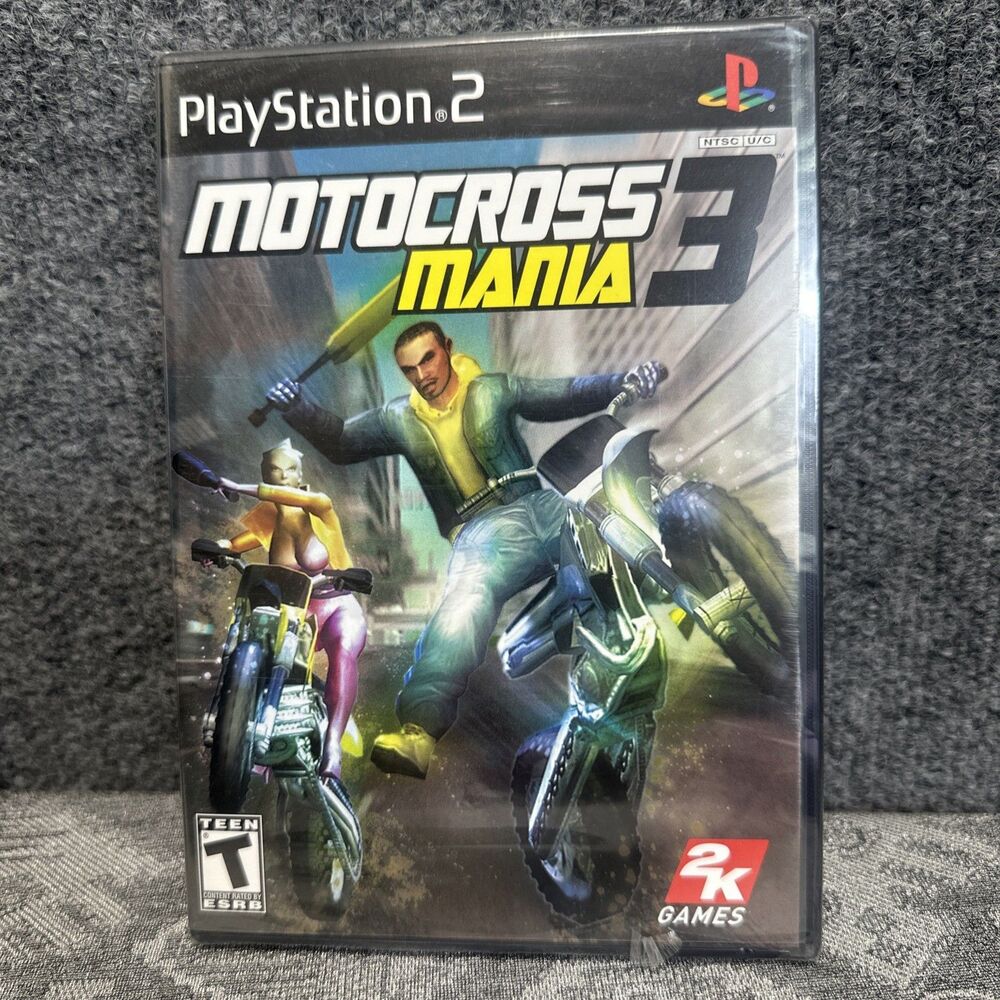 Motocross Mania 3 (PS2 Sony PlayStation 2, 2005)  Factory Sealed NEW